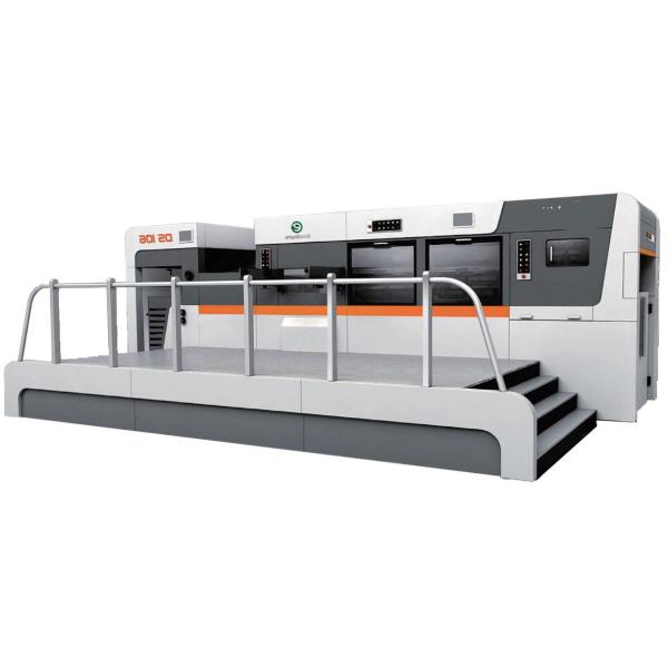 Buy Stripping Blanking Flatbed Die Cutting Machine For Carboard Embossing at wholesale prices