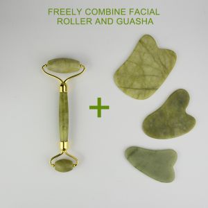 Skin Care Xiuyan Double Jade Roller Anti Senility Anti Wrinkle Slimming Face