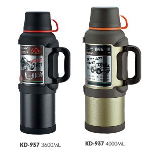 1 Gallon Vacuum Insulated Travel Pot Insulated Water Jug Thermos Insulated Flask