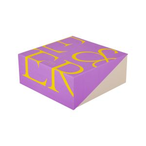 Rectangle Paper Cake Packaging Box With Custom Logo Matte Lamination