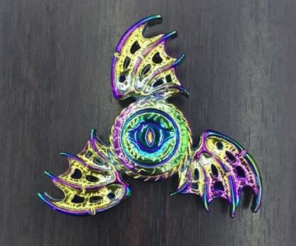 Hot sail One Eyed Finger Gyro Dragon Wings Fidget Spinner EDC Toy 1118