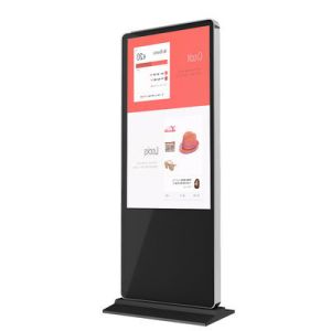 43inch Floor Standing Digital Signage OS Android 8ms Response Time