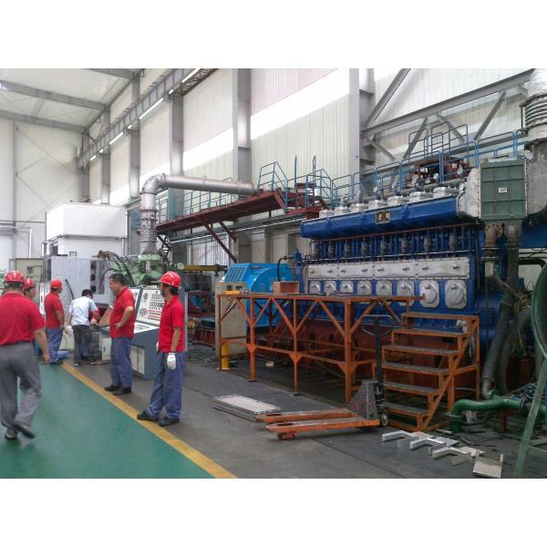 500-5000kw Middle Speed 500 / 600 / 750 rpm Generator Set , Diesel Generating Set CCS NK BV Approved