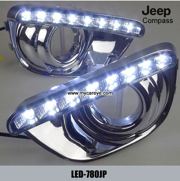 Buy Jeep Compass DRL LED Daytime Running Lights car exterior led light kit at wholesale prices