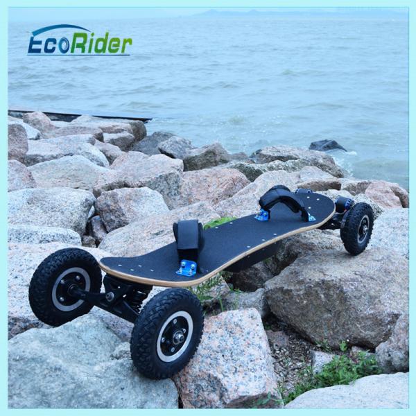 Two Speed Model 4 Wheel Skateboard , Adult Off Road Electric Skateboard With Samsung Battery