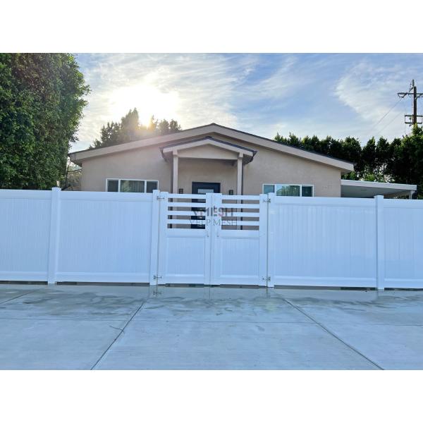High Strength 6 Foot Pvc Privacy Fence Maintenance Free