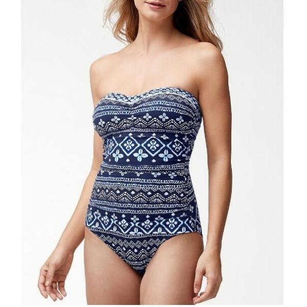 Buy Cowrie Tummy Control Bandeau One Piece Swimsuit at wholesale prices