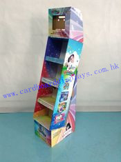 Quality Cardboard display stand made from cardboard with 4C printing supplier for sale