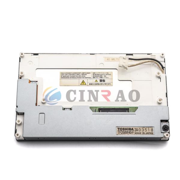 5.8 INCH Toshiba TFD58W40F TFT LCD Screen Display Panel For Car GPS Auto Spare