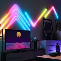 Segmente Control Glide Wall Light 6 Sections 4 Corners For Home Decor