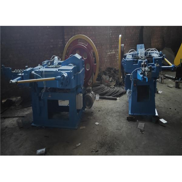 Steel Iron Concrete Cement Nail Making Machine Safe Operation High Working Speed