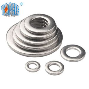Reduce Friction Circular Nut Zinc Plated Flat Plate Washer