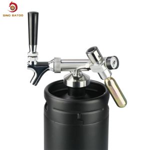 128oz Pressurized Mini Keg With 30PSI Adjustable Regulator