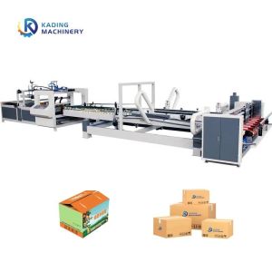 Full Auto Folding Gluing Machine With Stacking And Counting Function