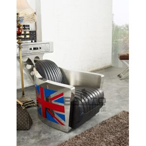 Old British style aluminium arm chair furniture,#K660