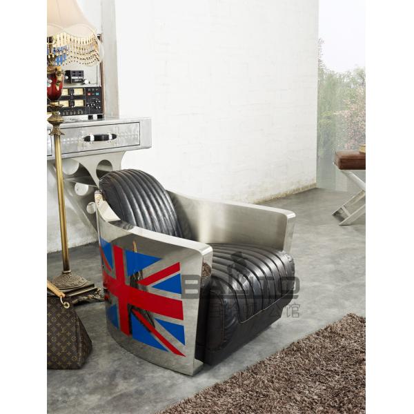 Buy Old British style aluminium arm chair furniture,#K660 at wholesale prices