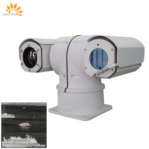 Precision Infrared PTZ Camera Dual Sensor T Shape Thermal Camera Laser IP67