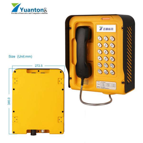 Buy PoE Powered weather resistant telephone With Flashing Warning Light at wholesale prices