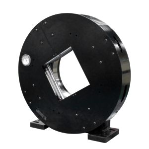 Pneumatic Full Stroke Laser Chuck , Four Jaw Independent Chuck