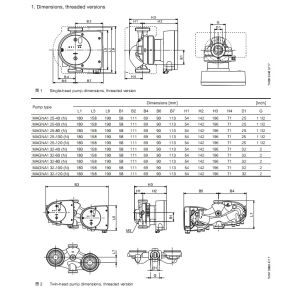 Grundfos Magna1 65-150 F N Shielded Pump Hot Water Variable Frequency Circulatio