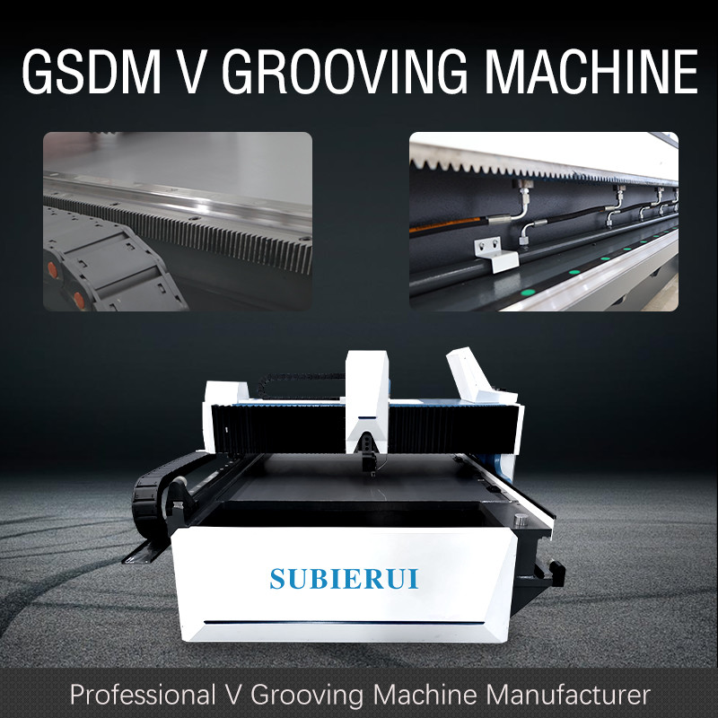Versatile Automatic V Grooving Machine Stainless Steel Cnc V Grooving Machine