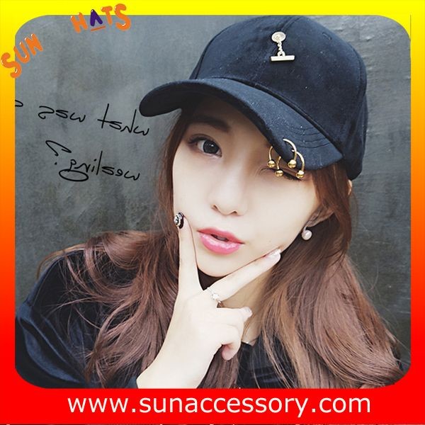 QF17025 Sun Accessory tendy fashion ball caps for girls ,caps in stock MOQ only 3 pcs