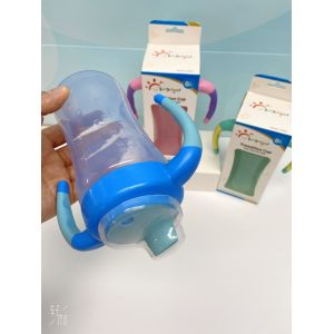 FDA 9 Ounces Baby Sippy Cup With Flexible Spout