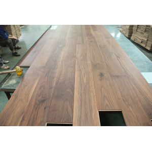 Natural Oiled American Walnut Wide Plank Engineered Wood Flooring