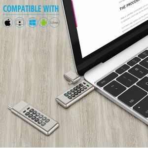 Military Level AES 256-bit Standard Encrypted USB Drive, with Hardware