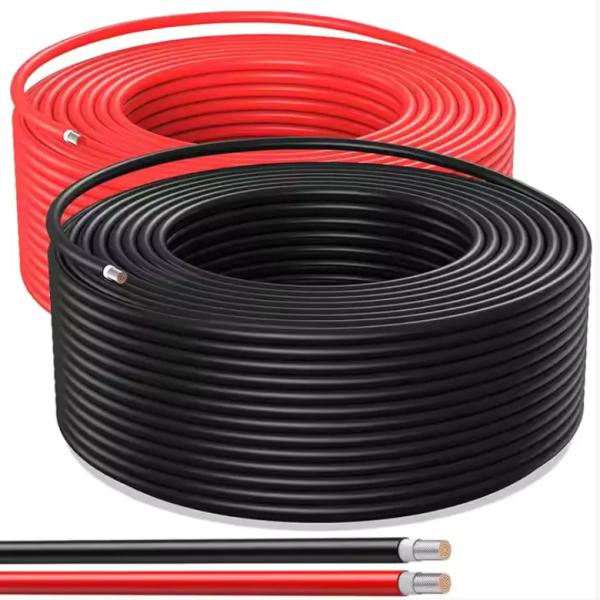 Buy 1500VDC Voltage 1x6mm2 Cable Spec 1 Core DC Solar Cable for Photovoltaic Applications at wholesale prices