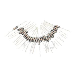 China 3w 5w metal oxide film resistance resistor fuse resistor color codes 1.5k 1.7k 3.3k 33k 90k 170 400k 580 650 850 ohm resistor on sale