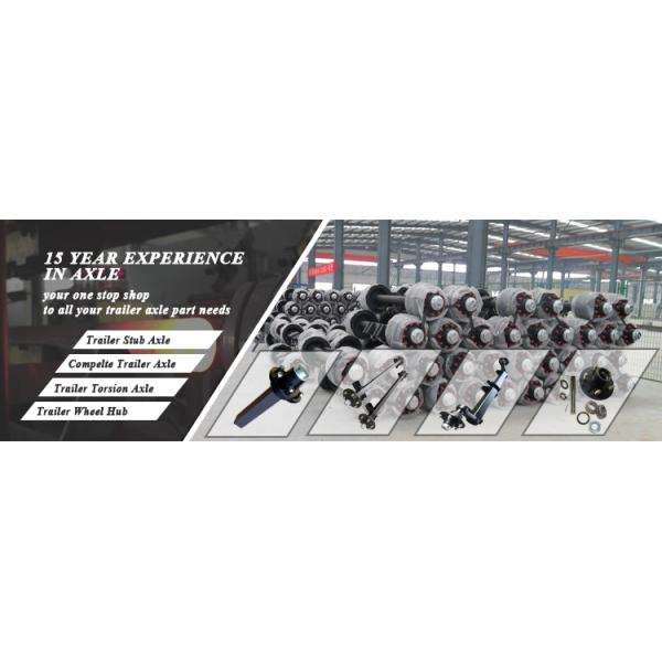 3500lb Max Payload Boat Trailer Axles And Hubs Made Of Durable Carbon Steel Material