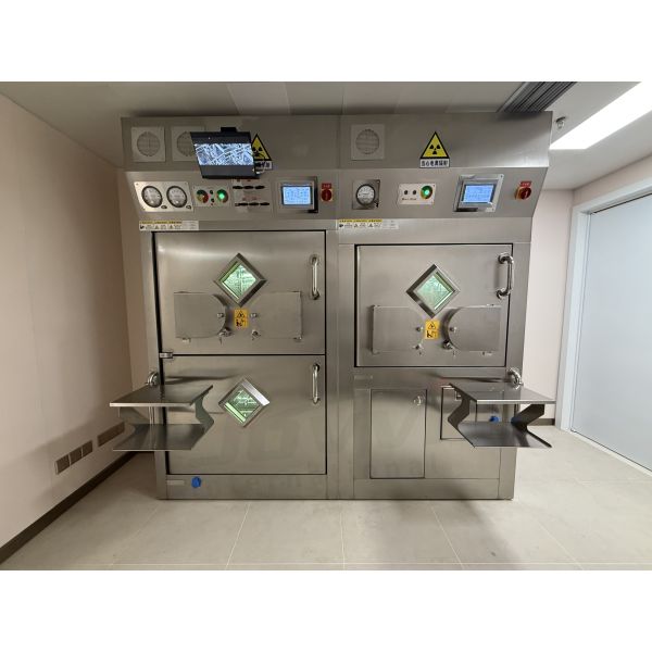 Nuclear Radiation Hot Cell Featuring Lightweight Options for Radiation Handling