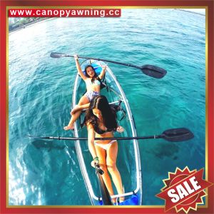 beautiful see-through boat,PC canoe,transparent kayak,PC kayak,polycarbonate