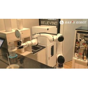 Collaborative Robot Of Elfin E10-L Milk Tea Robot Arm 6 Axis With 1300mm Reach