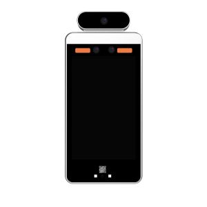 QR Code Face Recognition Turnstile Access Control With Temperature Detection