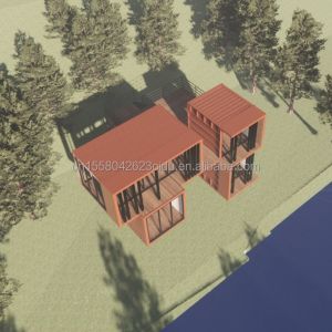 Modern Design 20ft Portable Shipping Container Clothing Store Pop-Up Retail