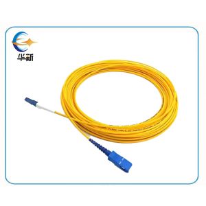 Quality LSZH/PVC FC Fiber Optic Patch Cable Optical Fiber Jumper with Model Name and Fast Sample Leadtime of 3-5 Days for sale
