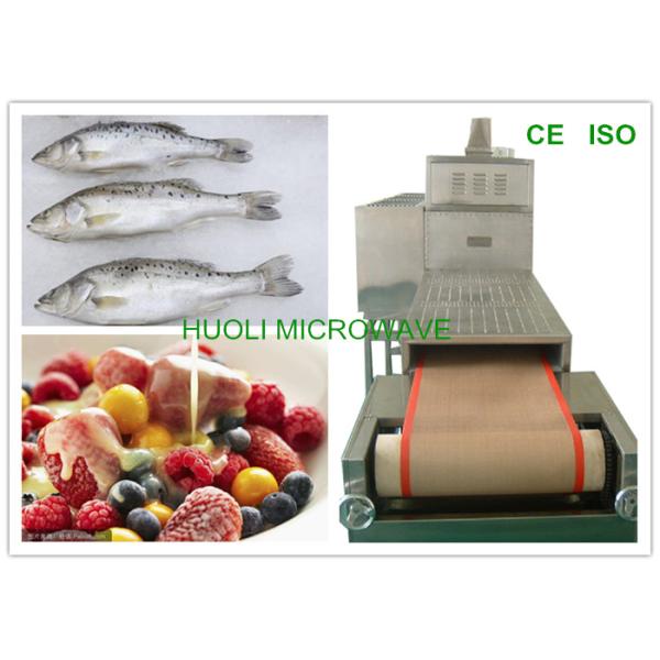 Buy Microwave Food Thawing Machine For Frozen Fish Meat Seafood at wholesale prices