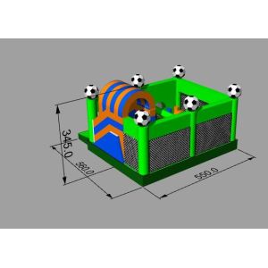 Professional Football Soccer Bounce House Jumpy House For Adults