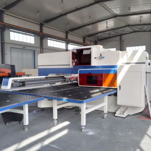Reliable Stable CNC Sheet Metal Punching Machine High Material Utilization