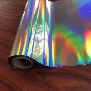 Holographic Metallized PET Thermal Lamination Film for Commercial Packaging