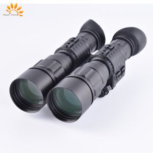 Black Handheld Binoculars Waterproof Hotspot Tracking Night Vision