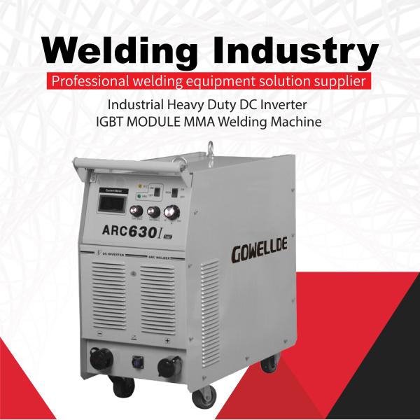 35KVA Industrial Use ARC MMA Welder ARC630 IGBT Engine Driven Welders