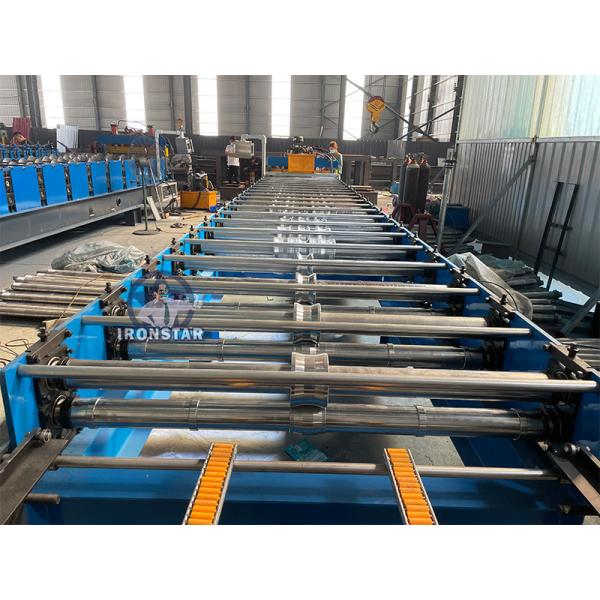 C18 Trapezoidal roofing sheet roll forming machine for Azerbaijan