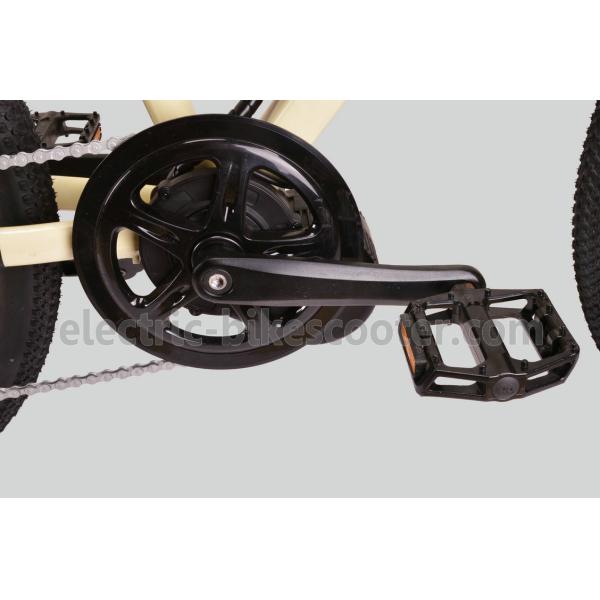 32km/H Mens Mid Motor Electric Bike , 36V 350W Mid Motor Electric Mountain Bike