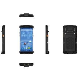 Quality Android 8.1 Barcode Scanner Handheld PDA Devices NFC Reader with 6.0inch Full Screen for sale