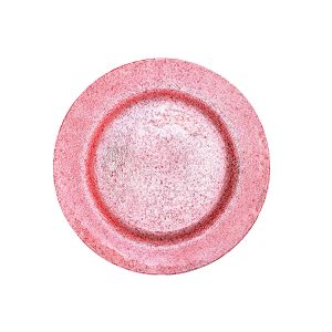 Electroplated Decorative Restaurant Glass Plates Logo Printed