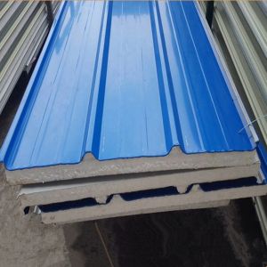 0.3-0.8mm Insulated Sandwich Panel Roofing Foam Polyurethane Core Insulation