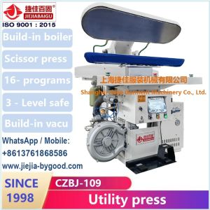 Commercial Laundry Steam Press utility dry pressing machine equipment touch
